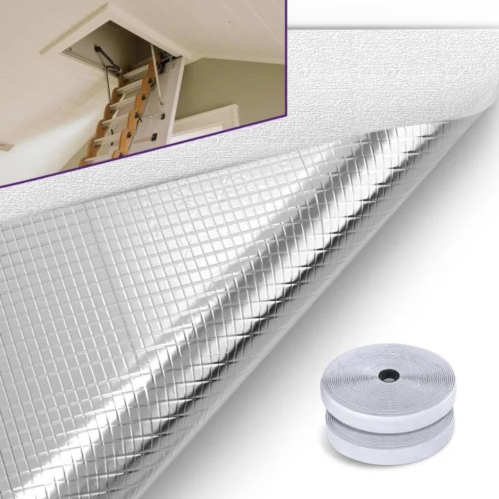 Mxclimate attic stairs insulation cover 39x55 inches seals attic access and reduces drafts