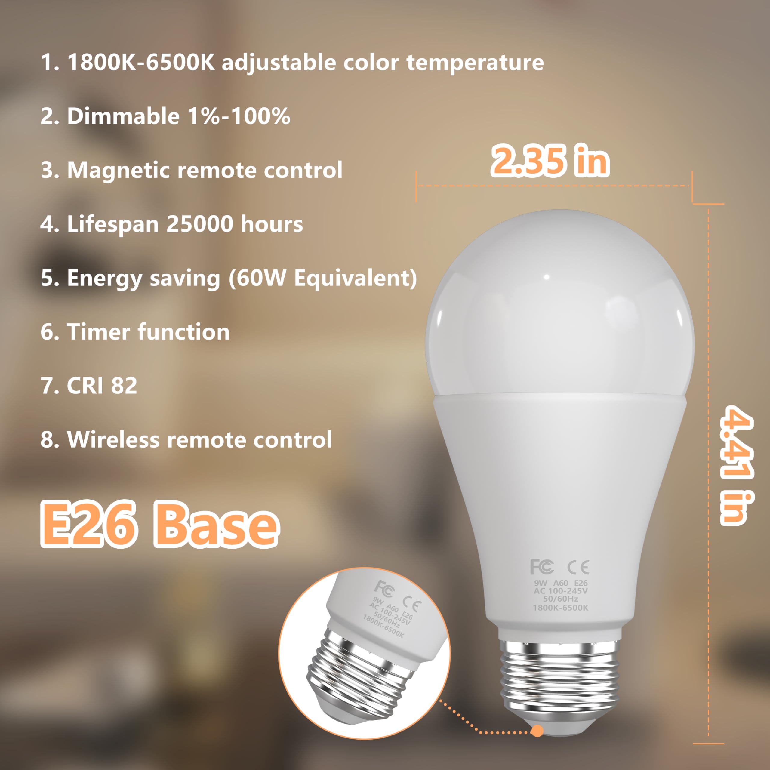 MXhme magnet-enabled remote control sits on metal surfaces for easy access.