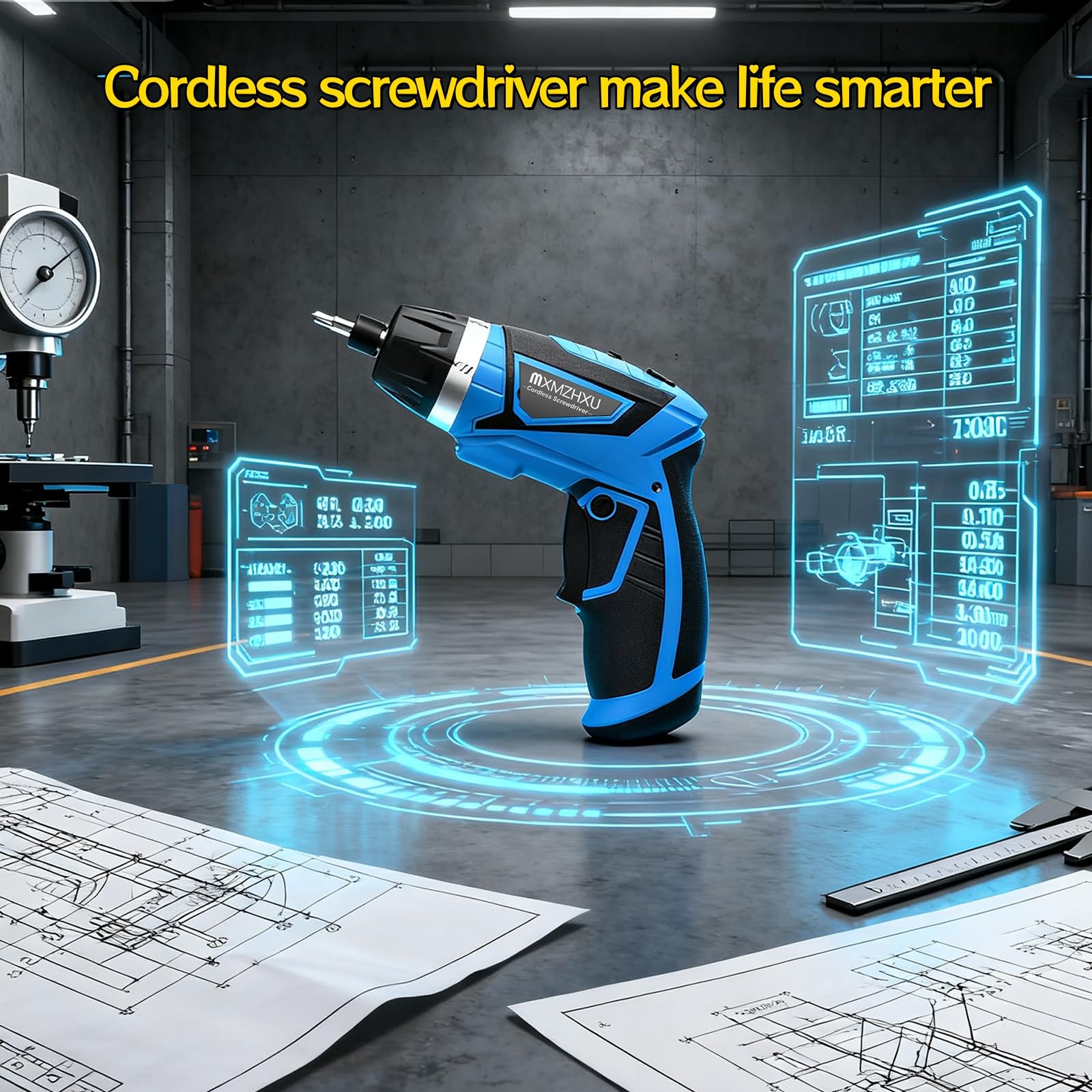 MXMZHXU 6+1 torque settings enable precise control on electronics and furniture.