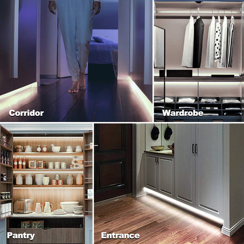 MY BEAUTY LIGHT adhesive backing with clips ensures easy, secure installation.