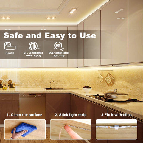 MY BEAUTY LIGHT LED strip warm white cut-link ready for a tailored length
