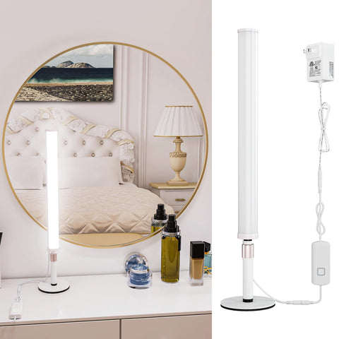 MY BEAUTY LIGHT vanity LED bar provides even illumination for precise makeup application.