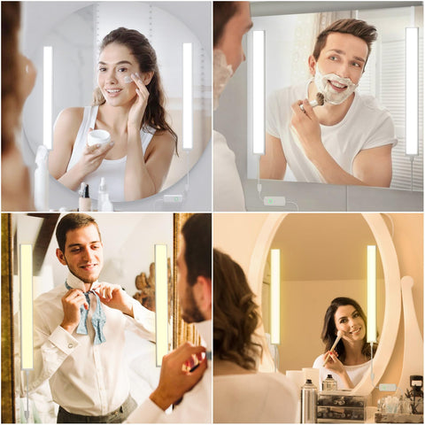 My Beauty Light stick-on vanity lights offer flexible placement and quick setup.