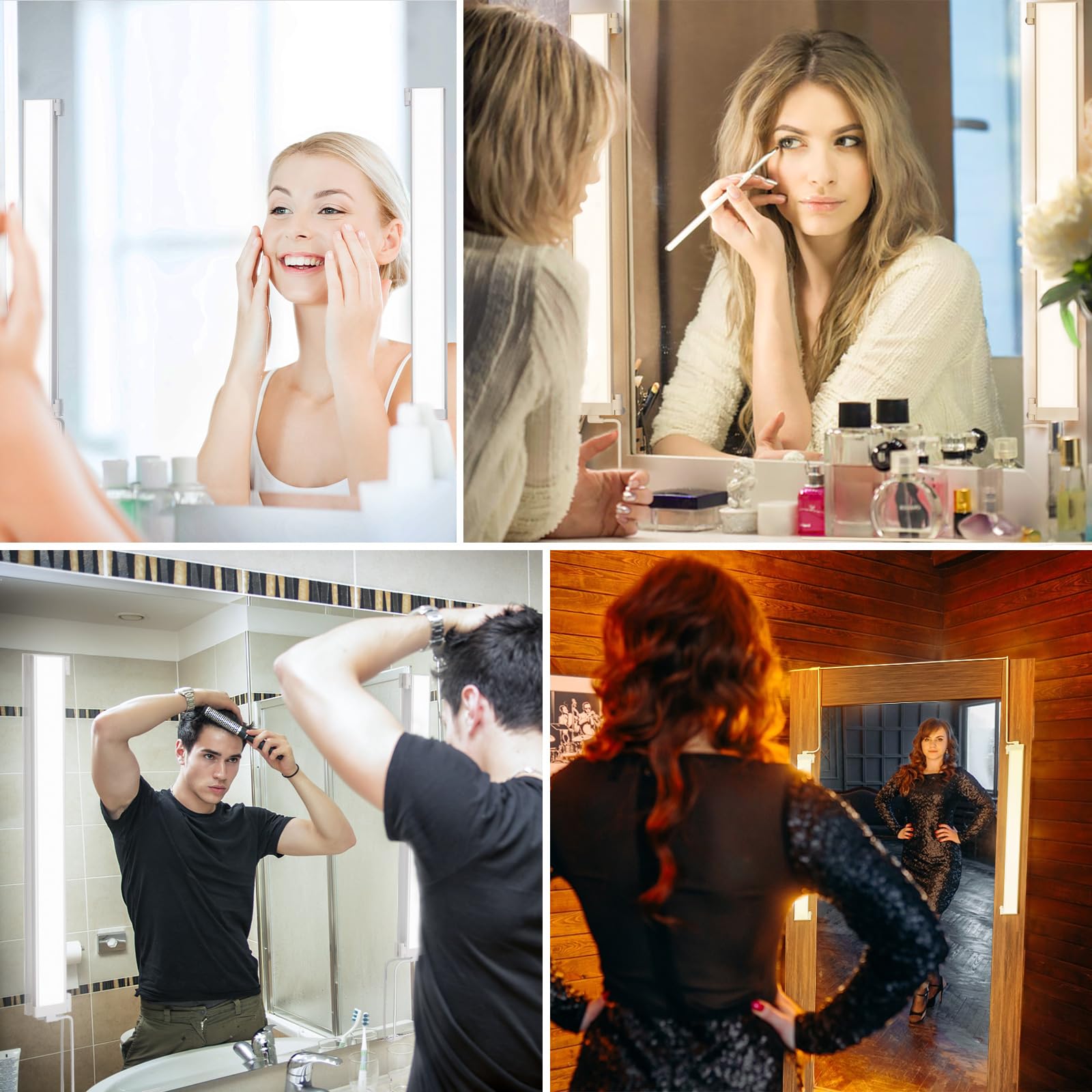 MY BEAUTY LIGHT suitable for vanity and under-cabinet lighting on smooth surfaces