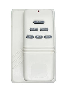 My Fan Parts G9P2BTAUC7052T remote with wall holder for single-light ceiling fans