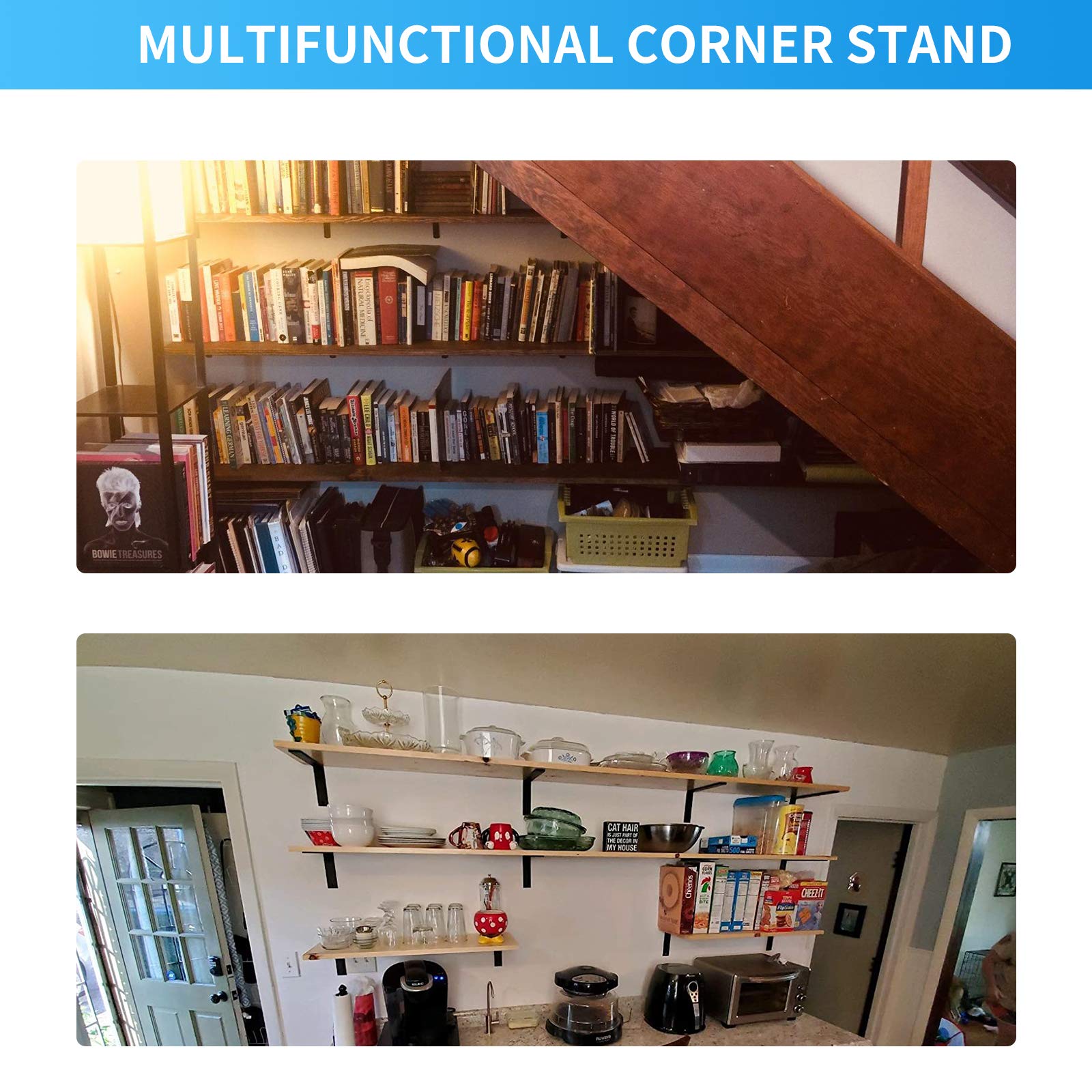 MY RUSTIC low-profile design blends with decor while adding support