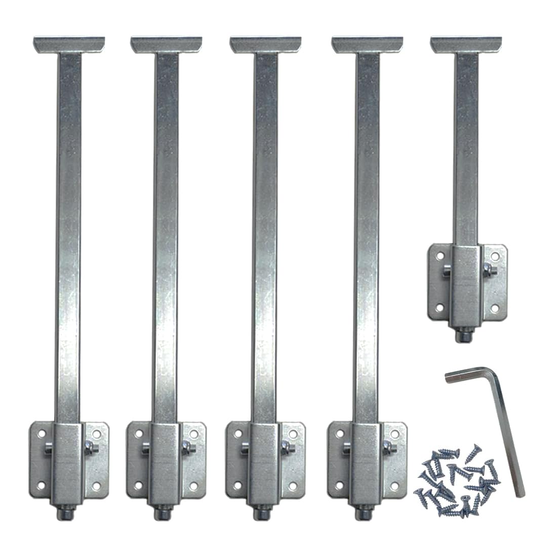 MY RUSTIC undermount sink brackets closeup showing durable steel for lasting support
