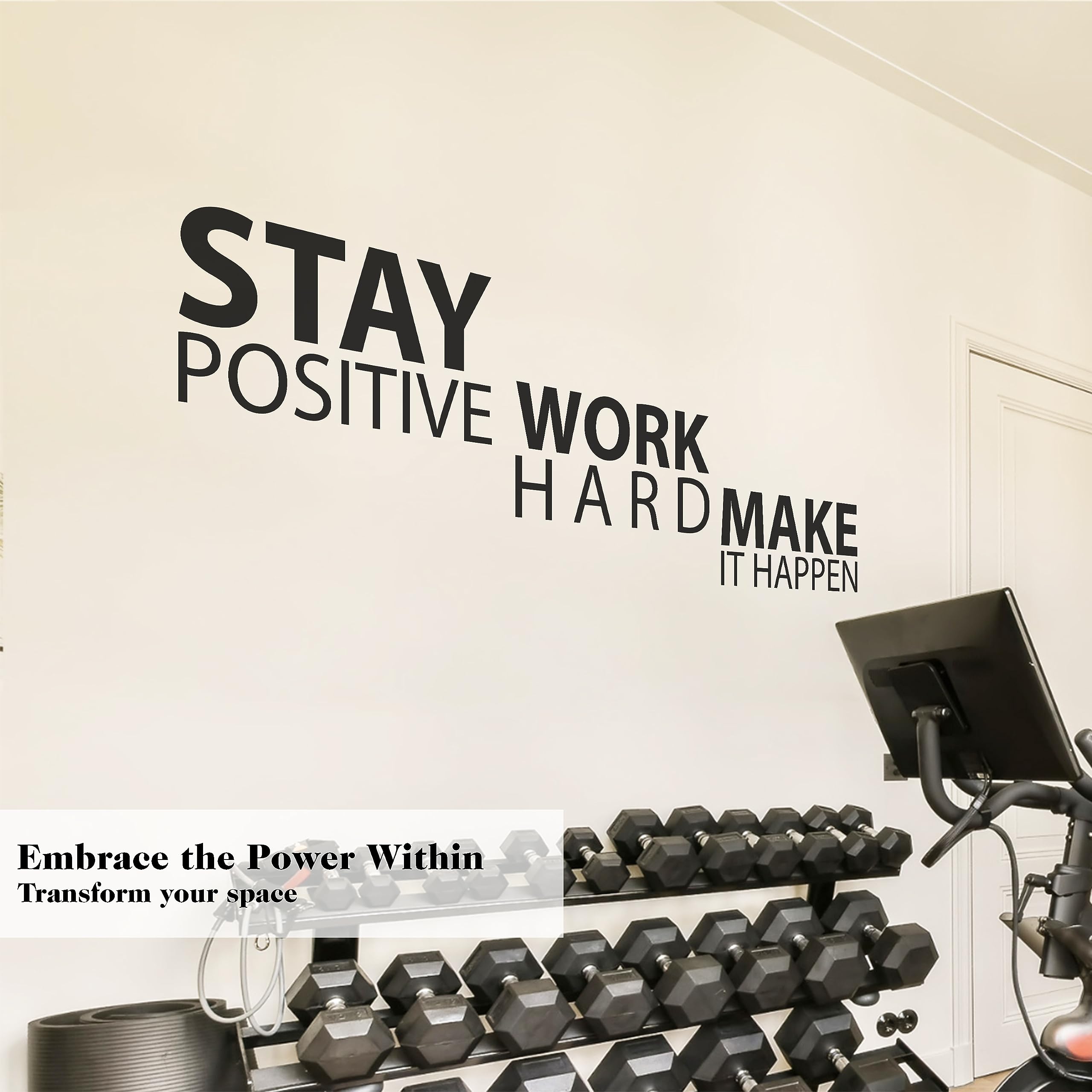 My Vinyl Story Classroom and gym decor promotes positive atmosphere