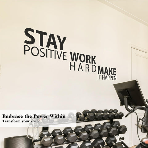 My Vinyl Story Classroom and gym decor promotes positive atmosphere