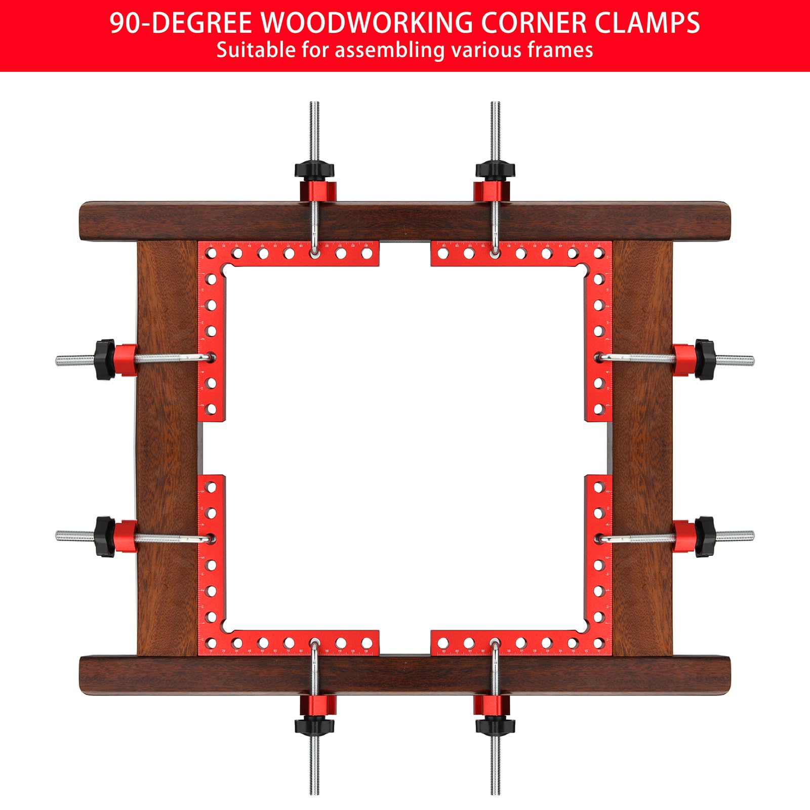Mycuppca aluminum alloy clamp closeup shows sturdy construction and smooth operation.