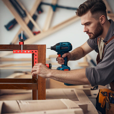 Mycuppca storage box for clamps keeps precision tools organized and ready.