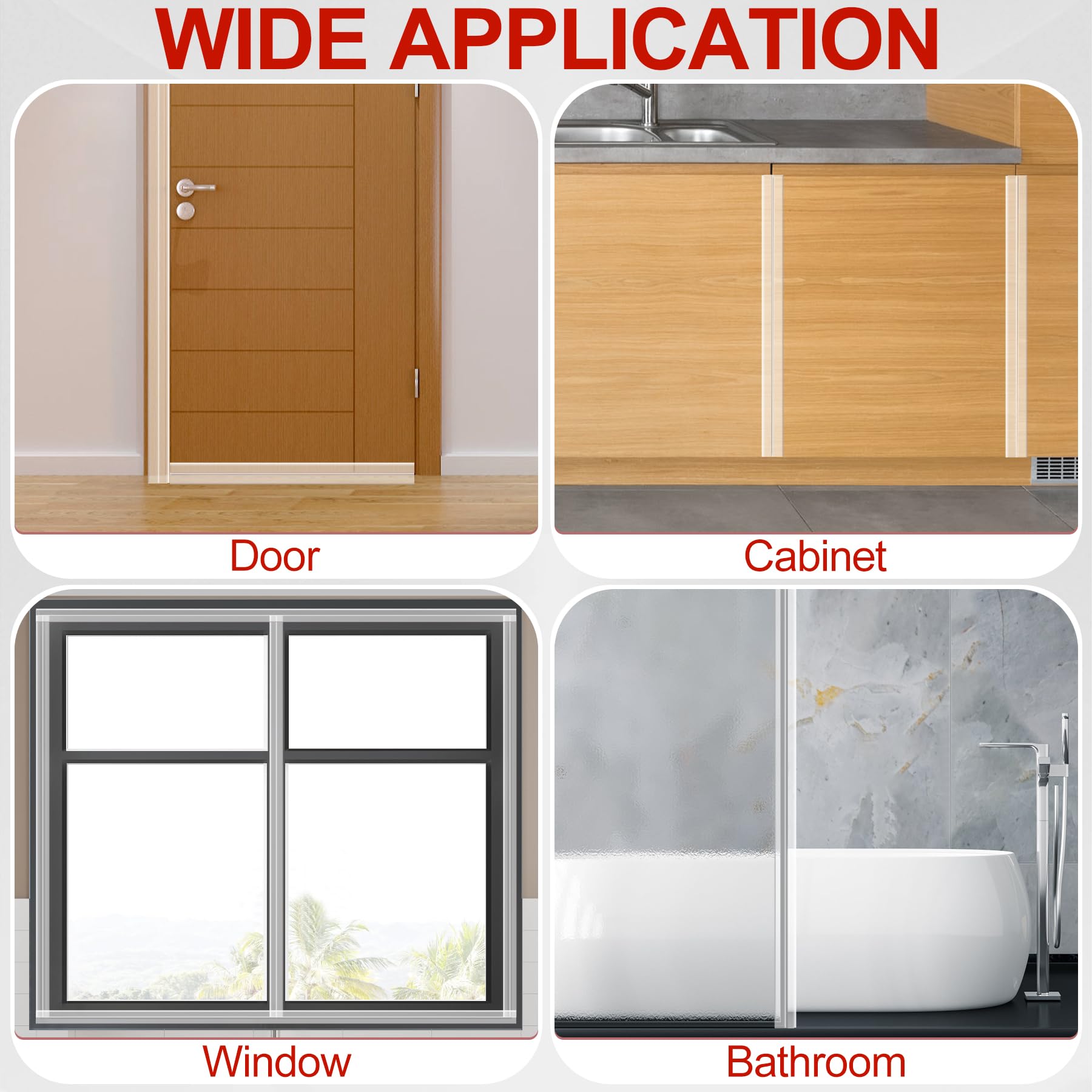 MYFAMIREA-clear door bottom seal detail for discreet coverage