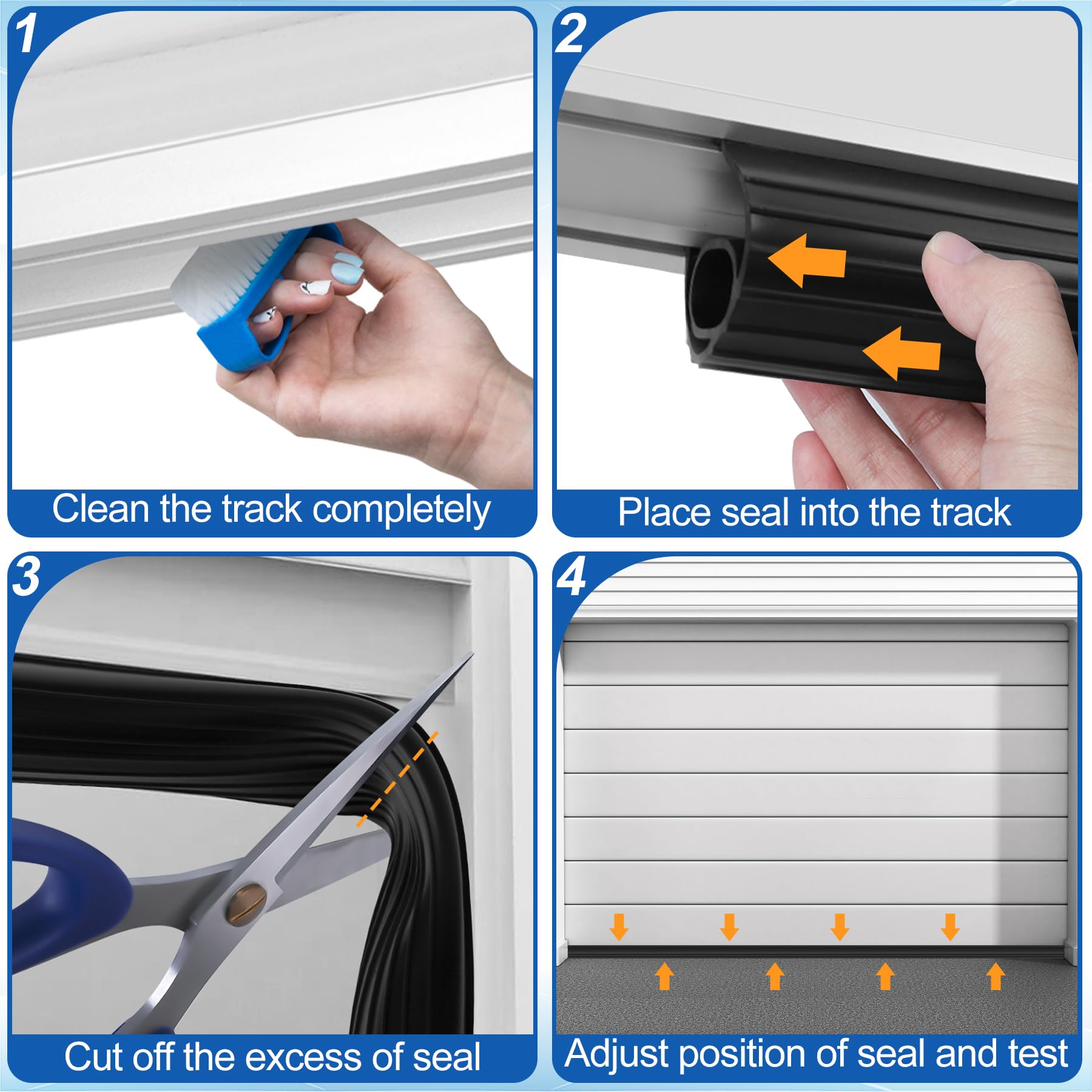 MYFAMIREA flexible PVC material adapts to weather conditions.