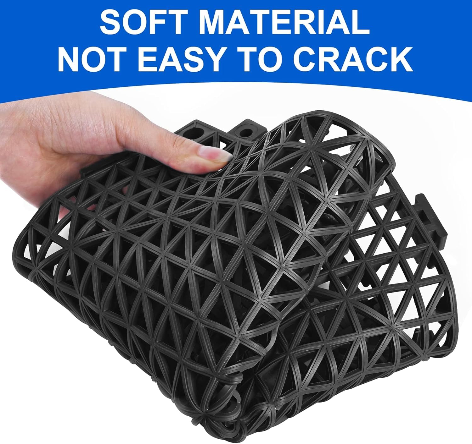 MYFAMIREA tiles snaps connect firmly for quick DIY installation.