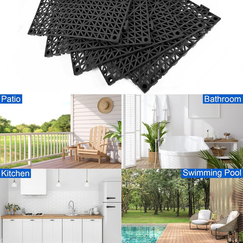 MYFAMIREA cushioned surface offers comfortable footing during long standing tasks.
