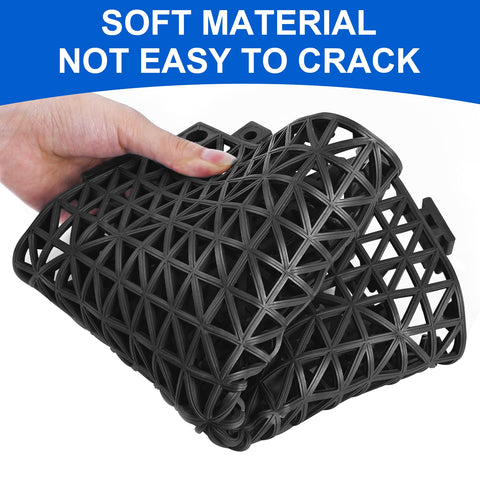 MYFAMIREA interlocking edge snaps enable firm, seamless installation.
