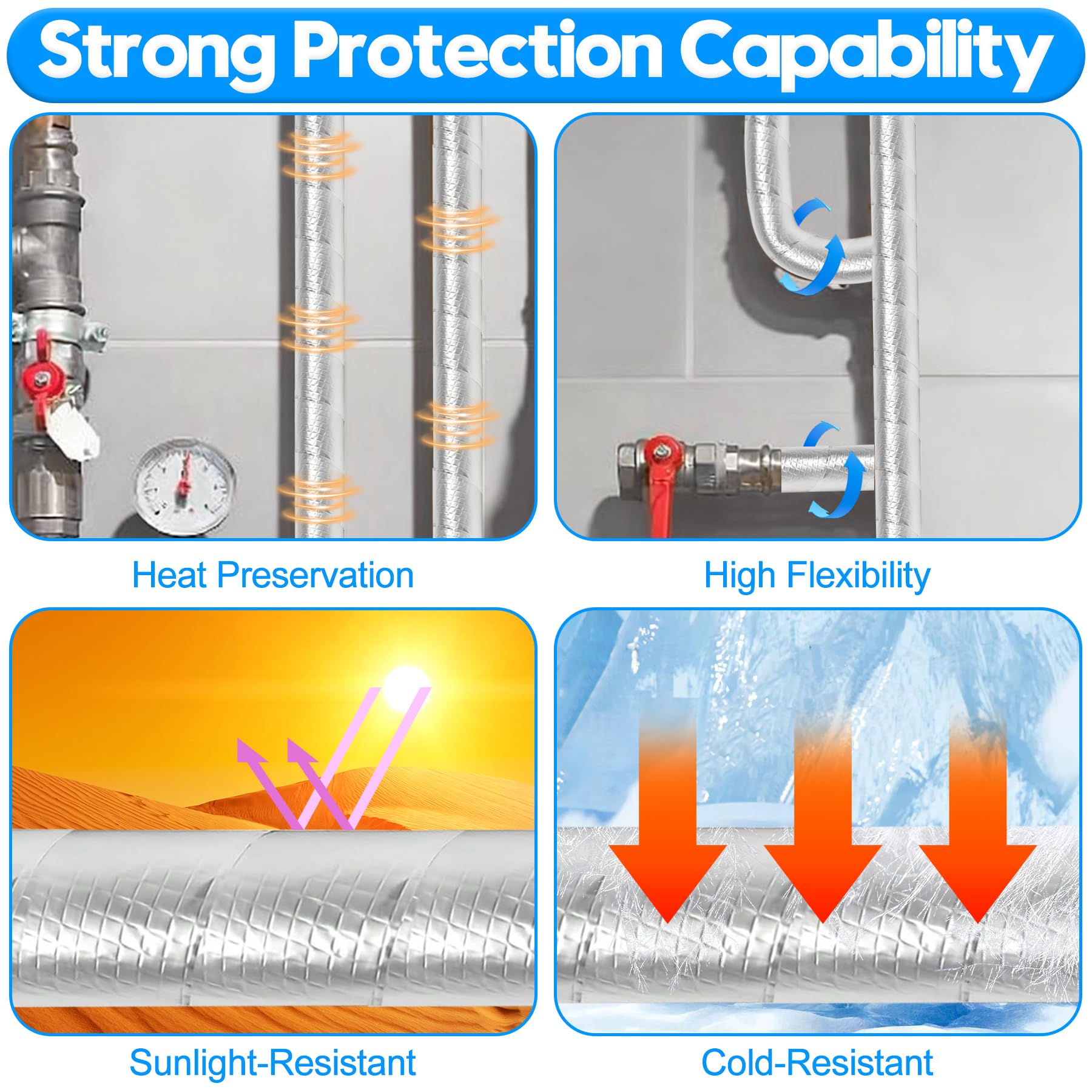 MYFAMIREA self-adhesive back simplifies installation with a secure, long lasting seal.