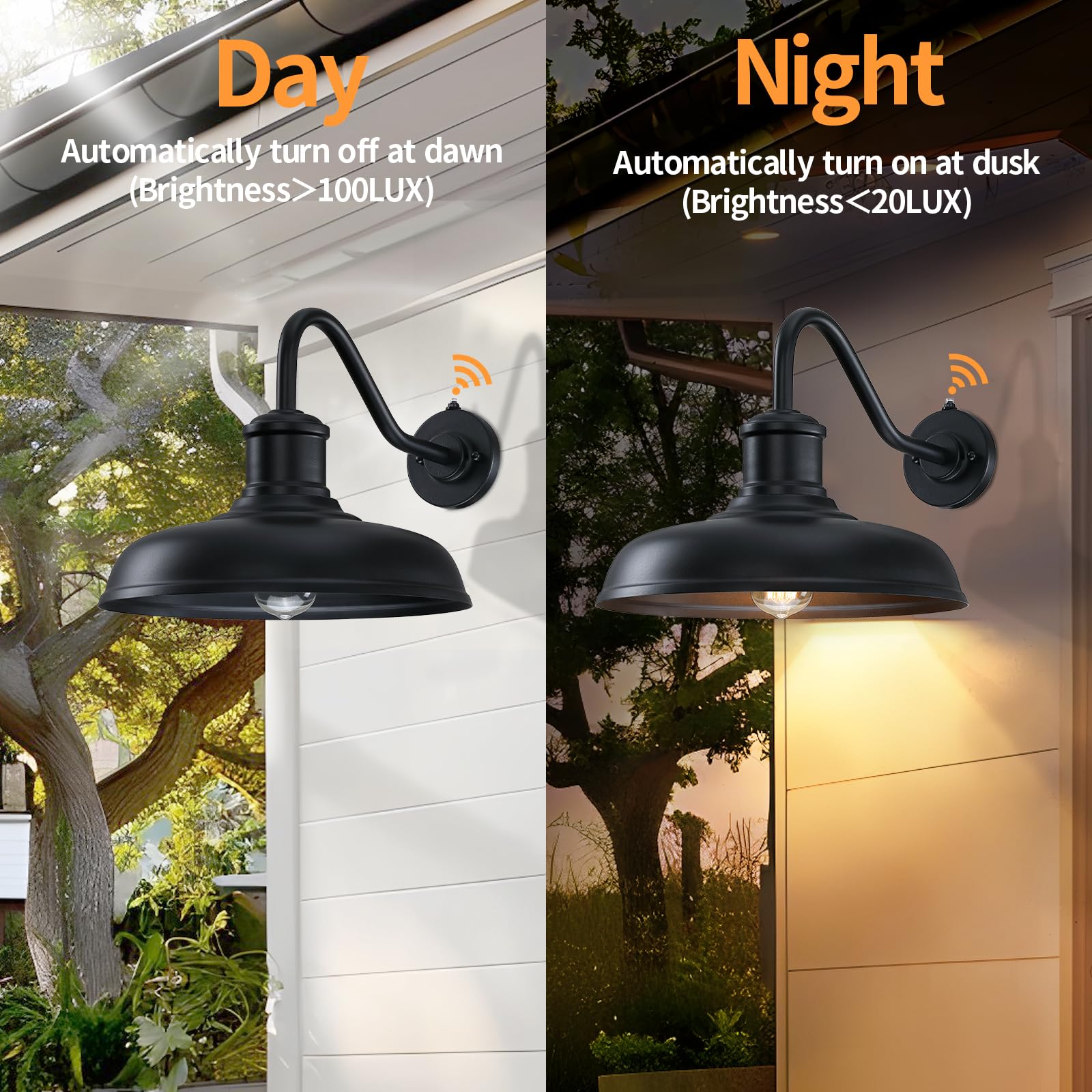 MYHXQ barn light back plate 4.3-inch diameter for precise mounting