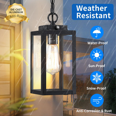 MYHXQ Die-cast aluminium construction provides weatherproof, rust-resistant exterior lighting.