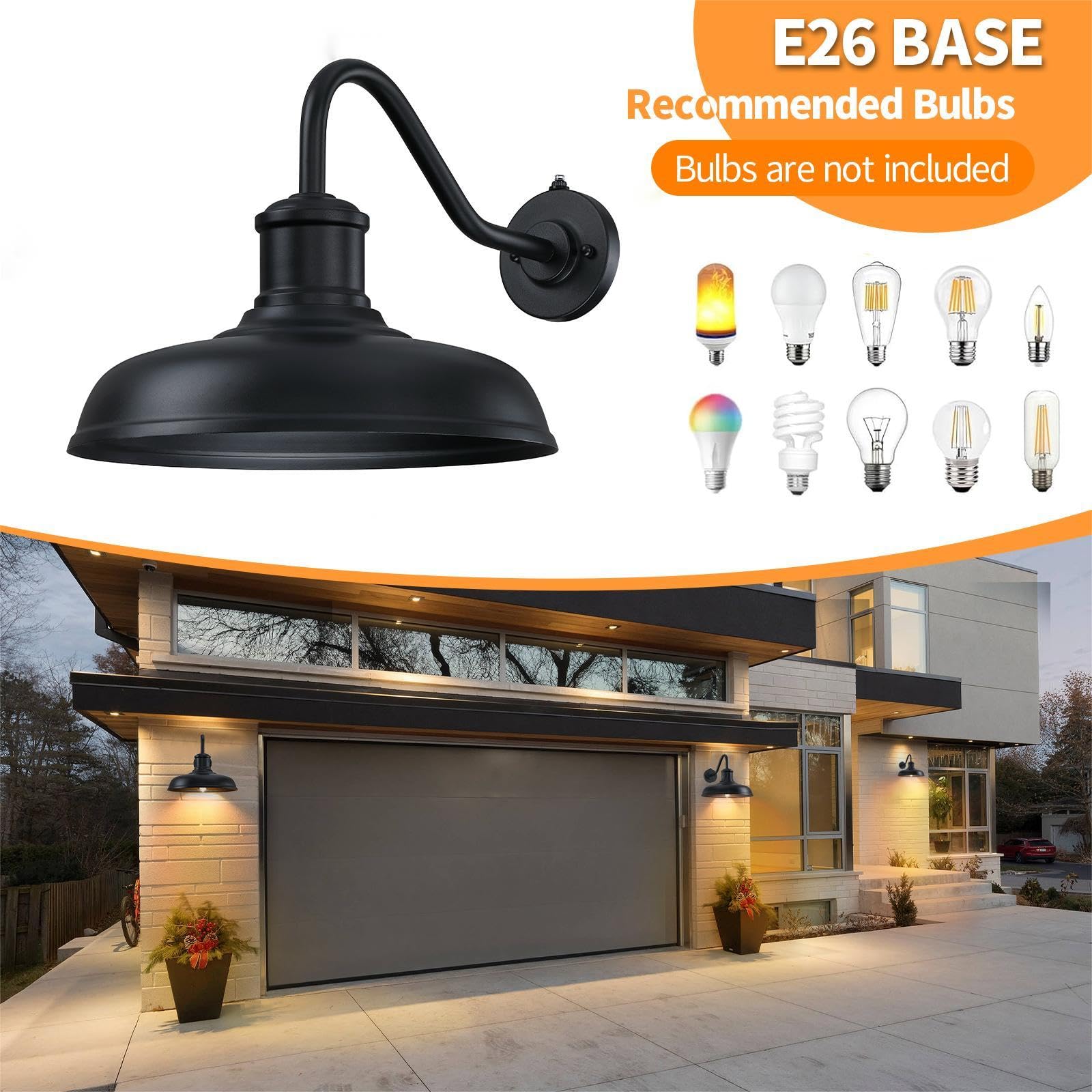 MYHXQ open-bottom design enables quick bulb replacement
