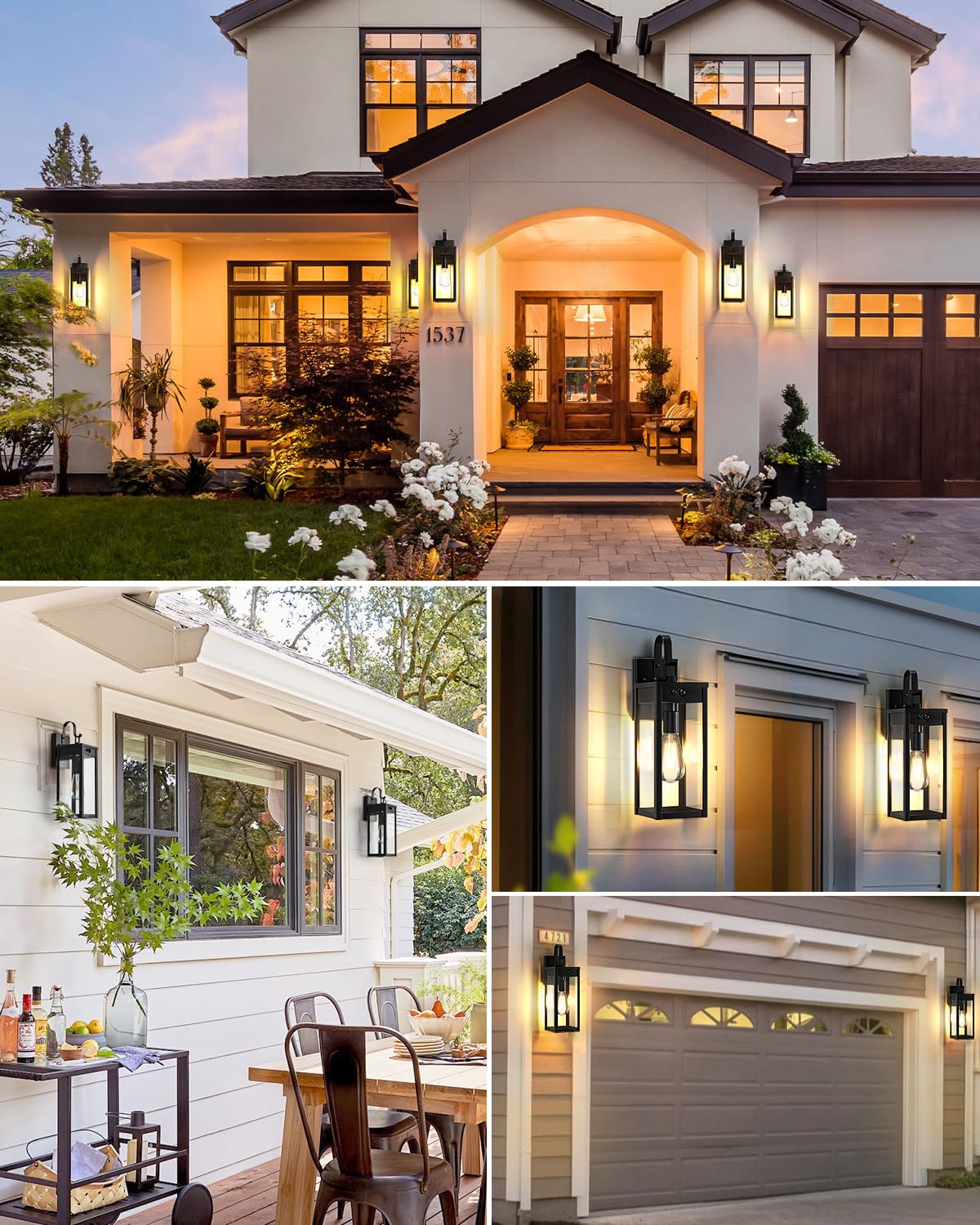 MYHXQ two-pack solar lights offer reliable night illumination with automatic charging.