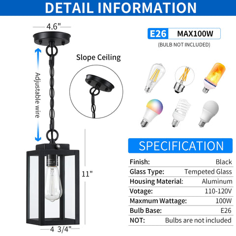 MYHXQ Universal E26 socket and simple install for quick bulb upgrades.