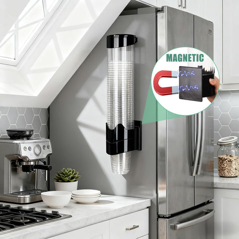 MYITYARD dust-proof top keeps cups clean before use.