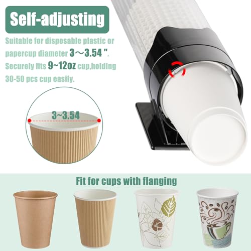 MYITYARD visible window indicates cup stock at a glance for refills.
