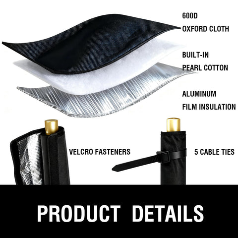 MYLIFESION inner aluminum foil preserves heat efficiency for pipes