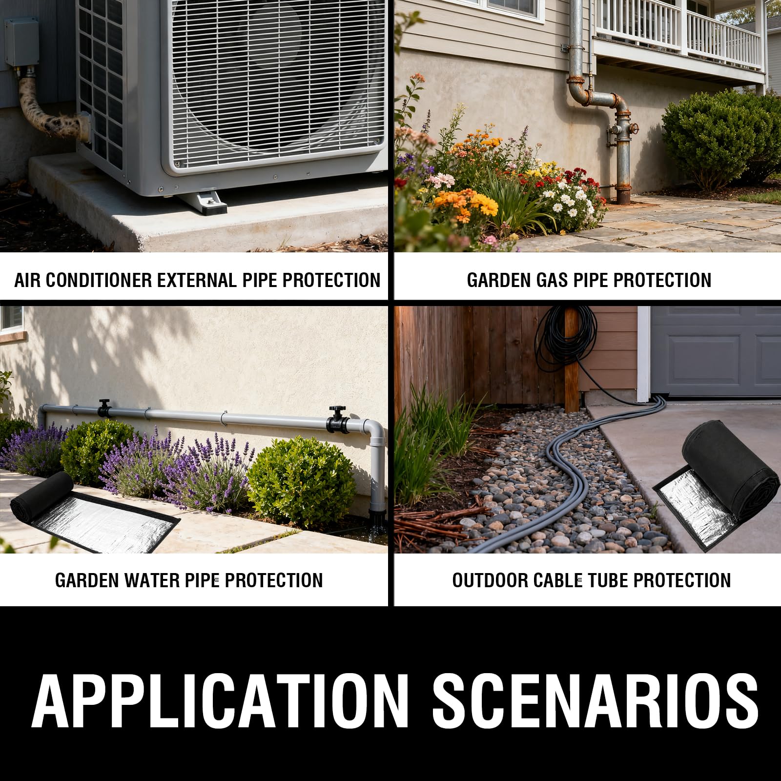 MYLIFESION includes zip ties for secure installation