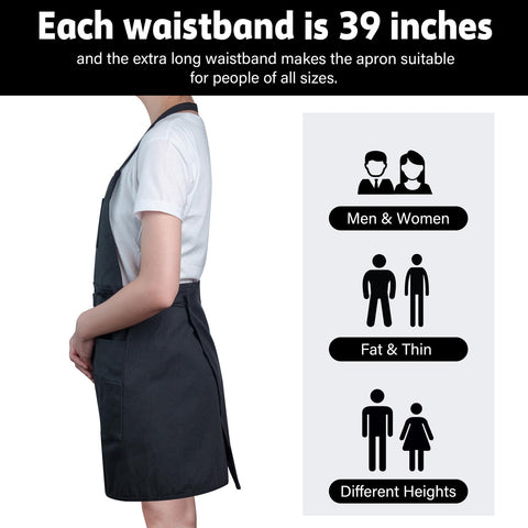 MyLifeUNIT artist apron adjustable neck-strap for comfortable sessions.
