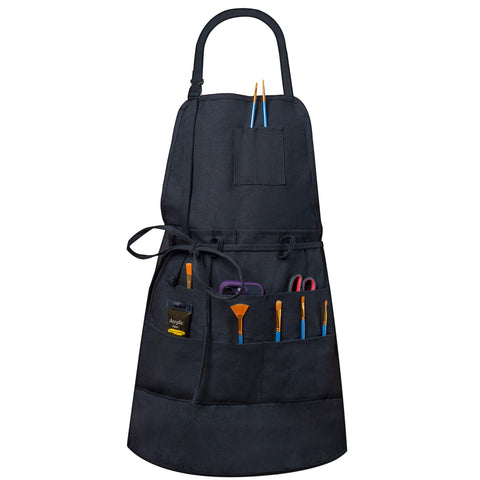 MyLifeUNIT artist apron full view for studio painting and protection.