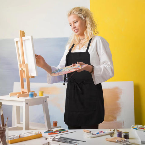 MyLifeUNIT artist apron multiuse design suits painting and cooking.