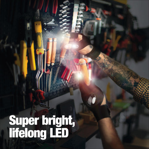 Mylivell four pre-installed CR2016 batteries provide extended runtime.