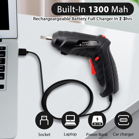 MYMULIKE 47-piece accessory kit supports versatile DIY projects and quick fixes.