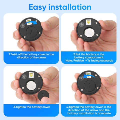 MYPIN aluminum and iron tongue for stronger security