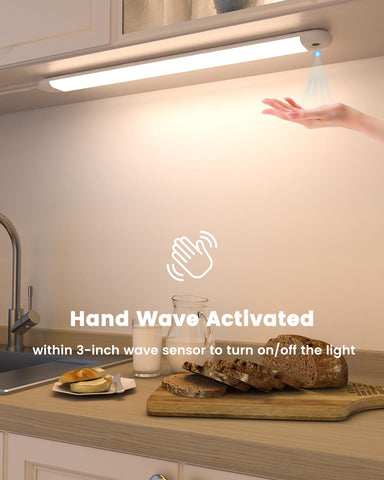 MYPLUS under cabinet light with five color temperatures for adaptable ambiance