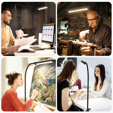 MYPLUS 15.7-inch light bar provides wide, even coverage with anti-glare design