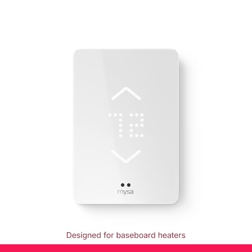 Mysa baseboard thermostat wiring demonstrates simple installation