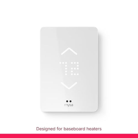 Mysa baseboard thermostat wiring demonstrates simple installation
