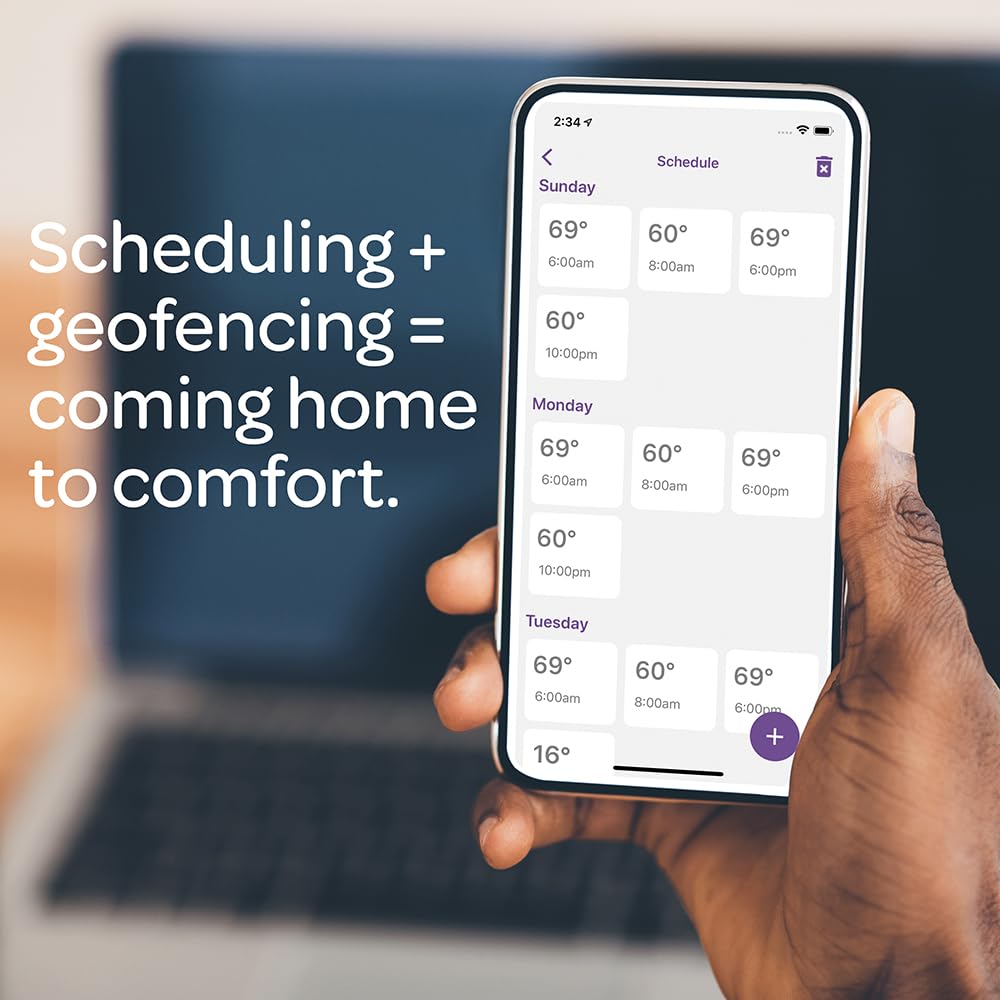 Mysa Google Assistant support image enables convenient climate control.