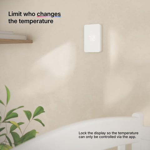 Mysa HomeKit setup enabling Siri voice control for heating.