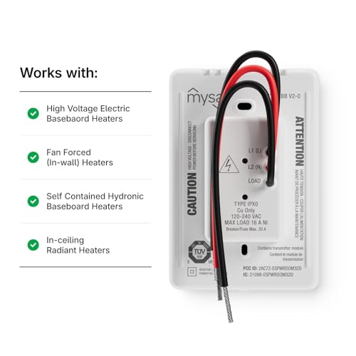 Mysa remote app view enabling quick scheduling and control