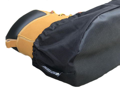 MyShoeCovers premium reusable shoe cover grip-soles close-up for traction