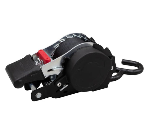 Mytee Jet Ski and ATV securing with easy-to-adjust straps during transport.