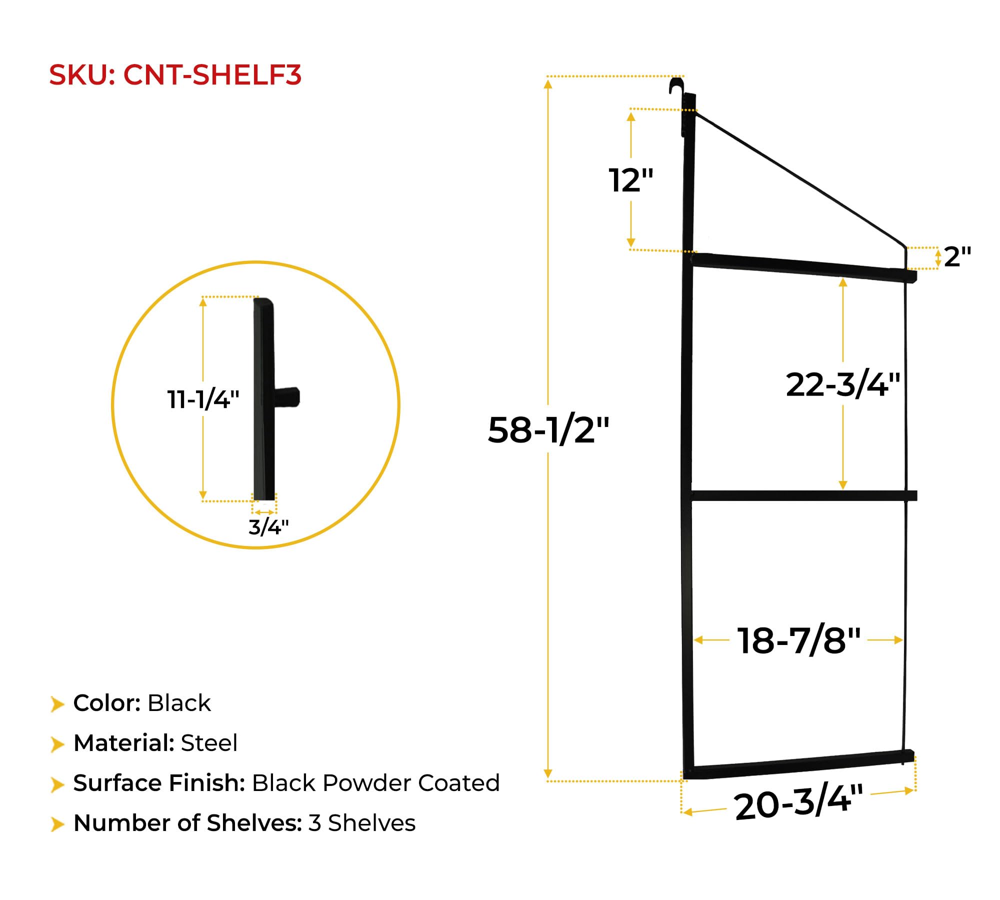 Bracket compatibility with sawn timber and scaffold boards by Mytee Products.