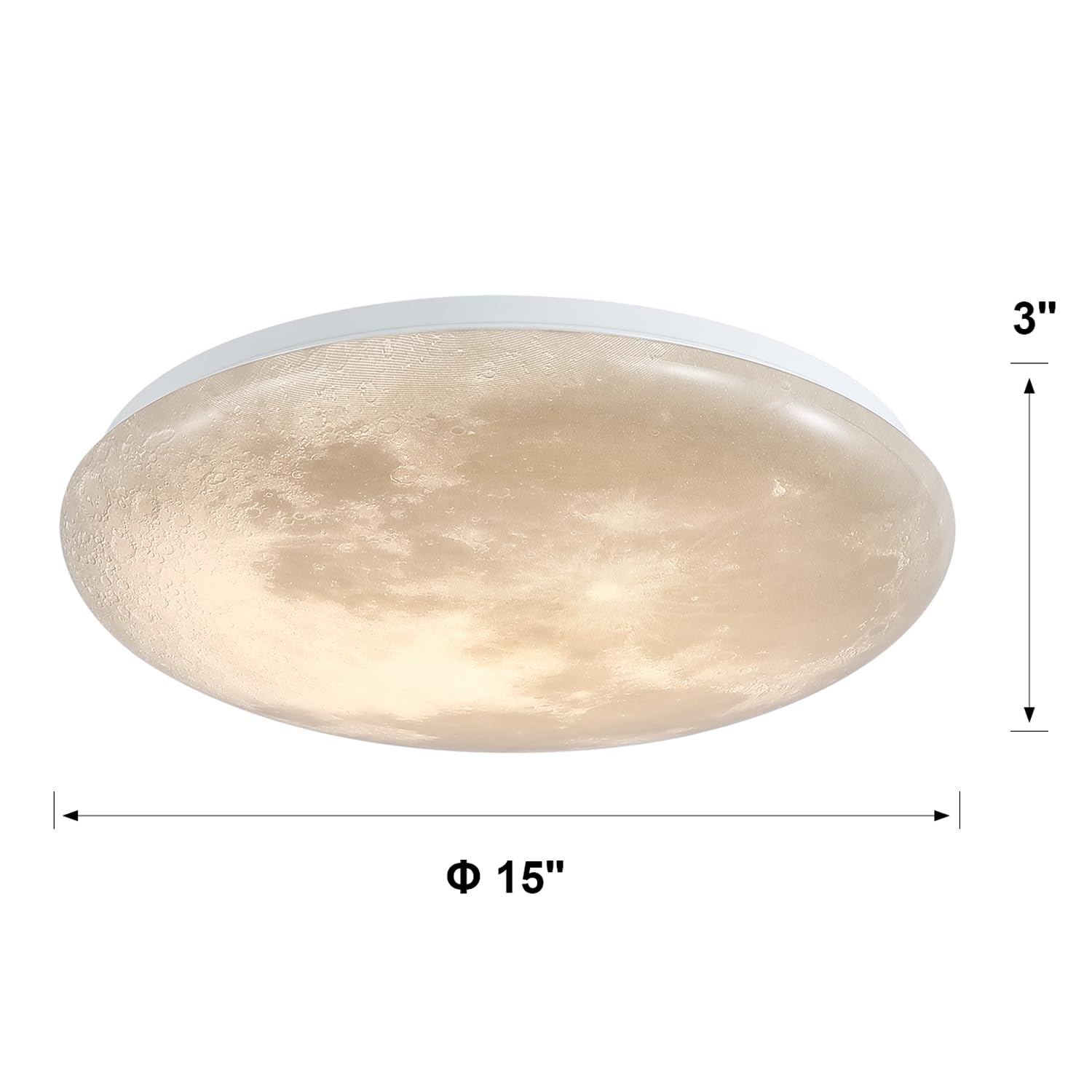 Mythluma 15-inch illumination surface casts expansive celestial glow in nurseries