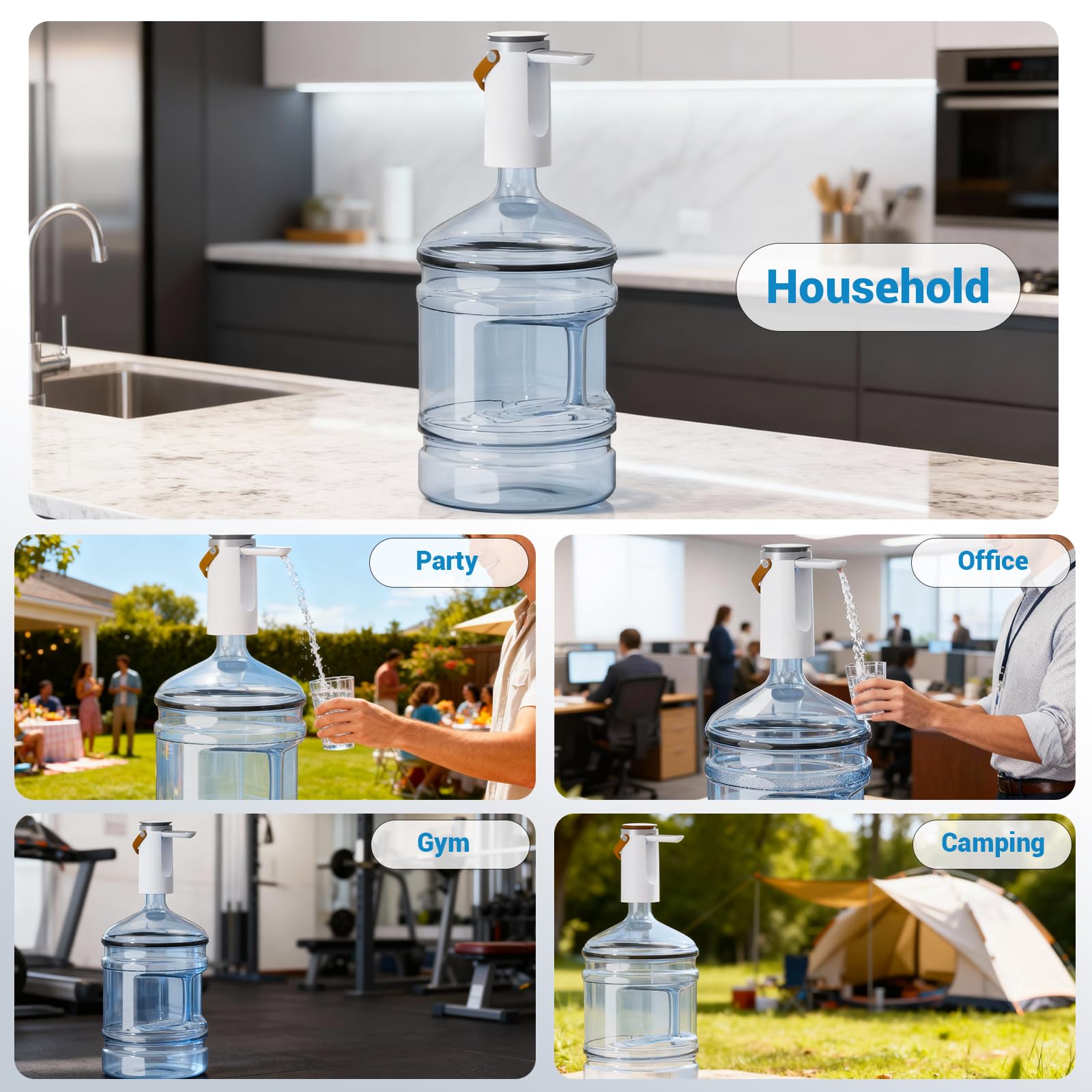 Myvision fast pump in 2 minutes delivers up to 2.4L per cycle.