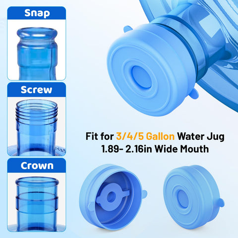 Myvision silicone cap prevents spills during refills and use