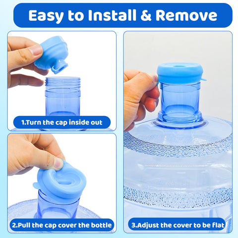 Myvision cap with two-ear grip for easy removal